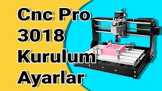 3018 CNC PRO KURULUM VE AYARLARI [upl. by Duong]