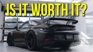 Porsche 992 GT3 JCR Exhaust  Start Up Revs amp Fly Bys [upl. by Carlynne]