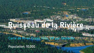 Ruisseau de la rivière Population 10000  Cities Skylines II [upl. by Klockau605]