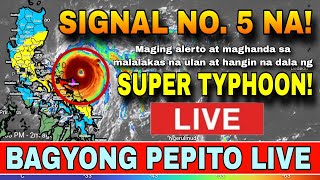 SIGNAL NO 5 ITINAAS NA DAHIL KAY BAGYONG PEPITO ⚠️😱 WEATHER UPDATE TODAY  ULAT PANAHONPepitoPH [upl. by Nwavahs]