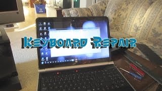 Gateway MS2274 Laptop Keyboard Repair  Spilled Coffee Disaster [upl. by Nuncia17]