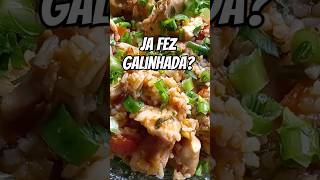 galinhada comofazer facildefazer comidacaseira vidasimples bomdia shorts viralvideo [upl. by Remde]