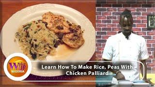 Kitchen Rice Peas With Chicken Palliard  Special Recipe [upl. by Ahsieker]