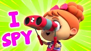 I Spy Song  Nursery Rhymes For Kids  Baby Songs For Children [upl. by Cindee]