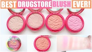 BEST DRUGSTORE BLUSH EVER  NEW SHADES Physicians Formula Butter Blushes [upl. by Einehpets]