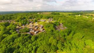 Woodside Bay Lodge Retreat Drone Footage [upl. by Akcirahs581]