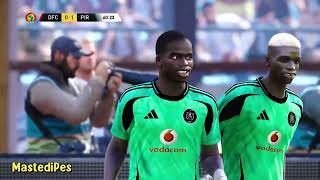 🔴DISCIPLES vs ORLANDO PIRATES ⚽ PLAY OFF CAF CHAMPIONS LEAGUE 2425 ⚽ Gameplay [upl. by Bonns]