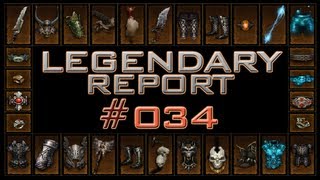 Diablo 3 Legendary Report 34  legendary report [upl. by Schafer]