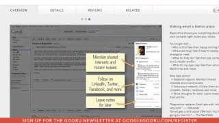 Introduction to Rapportive for Gmail [upl. by Susanne]