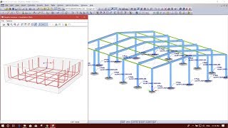 FOOTING DESIGN IN DLUBAL RFEM [upl. by Magbie]