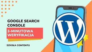 Google Search Console 3minutowa weryfikacja strony www [upl. by Etteb286]