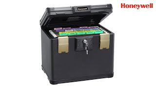 Honeywell 1106 Molded FireWater File Chest 6 Cu Ft [upl. by Alison]