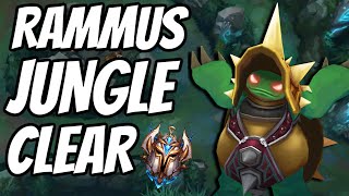 The FASTEST Rammus Jungle Clear Guide Season 11 [upl. by Muscolo]