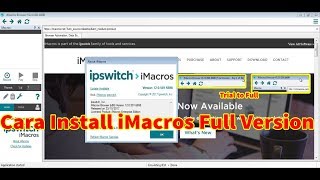 Tutorial Cara Install iMacros di Windows x64 Windows 7 Full Version [upl. by Iasi]