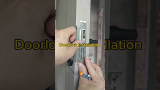 Simple Guide to Door Lock Installation shorts doors [upl. by Anhsirk93]