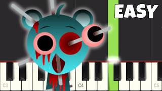 Incredibox Sprunki HORROR Themes  EASY Piano Tutorial [upl. by Bollinger520]