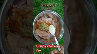 Crispy Chicken Fry🔥very testy recipe [upl. by Ethben365]