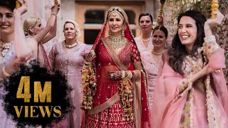 Katrina Kaif Royal Grand Entry In Her Wedding  Katrina KaifVicky Kaushal Wedding Video [upl. by Ilesara]