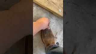 The importance of having steel toe boots on the job [upl. by Etan]