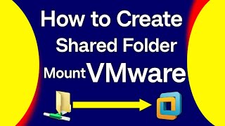 How To Create Shared Folder Windows 10  Mount VMware  Step By Step  Hindi [upl. by Pedaias]