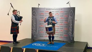 William Glenholmes  World Solo Drumming Championships 2019  Adult Semi Final 2 [upl. by Craig249]