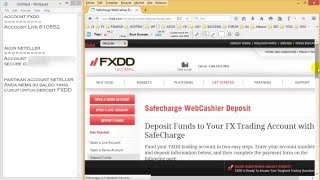 Cara Deposit Broker Forex FXDD Dengan Neteller [upl. by Sylvie]