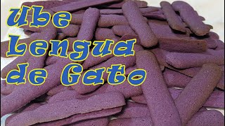 Ube Lengua de Gato [upl. by Aneehsor538]