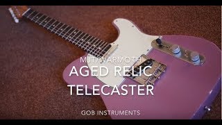 MJT WARMOTH RELIC TELECASTER [upl. by Carbo792]