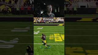 Wyoming In College Football 25 randomteam wyoming collegefootball25 easportscollegefootball [upl. by Neehsas]