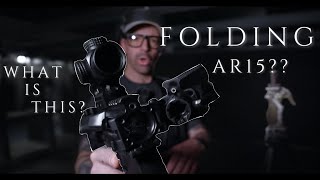 16 inch AR15 That Fits in a Backpack The FoldAR [upl. by Zulema]