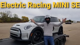 Electric Mini Cooper SE Autocross Racing [upl. by Akilat]