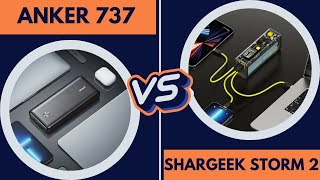 Anker 737 Vs Shargeek Storm 2 Power Bank [upl. by Venetis]