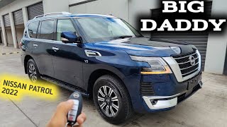 New Nissan Patrol 2022  Detail Review In Hindi  V8 SUV  Interior Exyerior [upl. by Eylrahc]