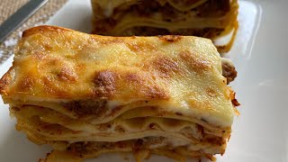 Recette Lasagne 🤤وصفة لاَزَانيَا ولا اسهل [upl. by Salomie]