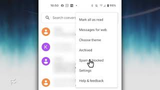 Android How to quickly block spam SMS [upl. by Jenkel]