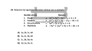 Pregunta 24 Matemáticas Guía EXACER COLBACH 2024 [upl. by Ayotnom868]