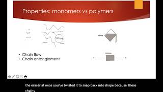 Polymer properties [upl. by Nnylamme]