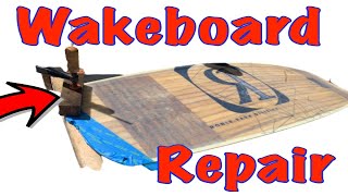 Wakeboard Repair  How to Repair a Wakeboard [upl. by Rosamund]