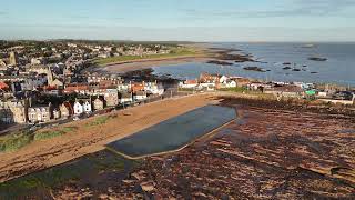 Tidal pool in North Berwick Scotland [upl. by Ellicec]