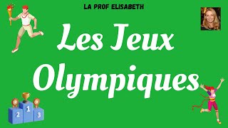 Les Jeux Olympiques  Niveau A1 de FLE Les JO à Paris [upl. by Yard]