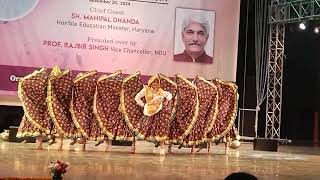 Beautiful Dance Inter zonal youth Festival Tagore Audi Rohtak [upl. by Tevlev690]