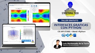 API ETABS  PYTHON  Interfaz grafica y generación de reportes [upl. by Eldreda]