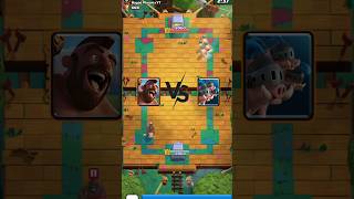 HOG RIDER vs ROYAL HOGS clashroyale viralvideo [upl. by Aikimat8]