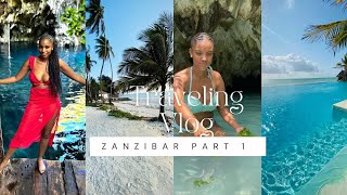 Zanzibar travel vlog Experiencing Salaam cave  Maluum Cave Jetski  Paradise living Paje Part1 [upl. by Raseac560]