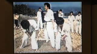 Karate Ashihara Dojo Shiga Tameshiwari vol1 空手 芦原道場 滋賀 試し割り 硬式用圧縮バット折り 内田真弘 [upl. by Zoeller]