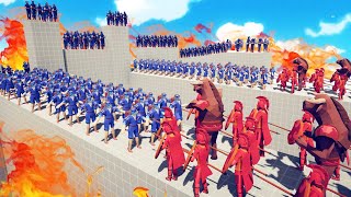 LA DEFENSA DE LOS PUENTES GIGANTES  TOTALLY ACCURATE BATTLE SIMULATOR [upl. by Rolanda]