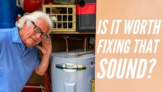 What to Do About Water Heater Knocking Sound  Percolating Water Heater Sound [upl. by Saixela955]