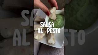 RECETA DE SALSA AL PESTO 🍃🤌🏻 [upl. by Kiraa735]