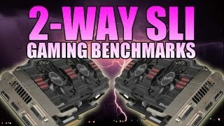 2Way SLI Benchmarks with GTX 670s Worth your money [upl. by Amato684]