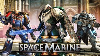 Warhammer 40k Space Marine 2 NEW Gameplay Weapons Bosses PVP Multiplayer and Deep Customization [upl. by Tireb]